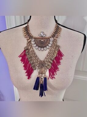 Americana Fringe Necklace
